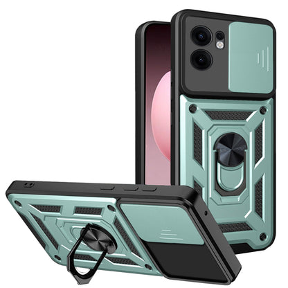 Hülle für Oppo Reno13 FS 5G / Reno13 F 4G / Reno13 F, Techsuit, CamShield, Grün