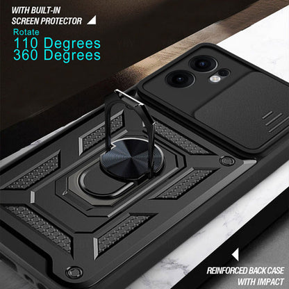 Hülle für Oppo Reno13 FS 5G / Reno13 F 4G / Reno13 F, Techsuit, CamShield, Grün