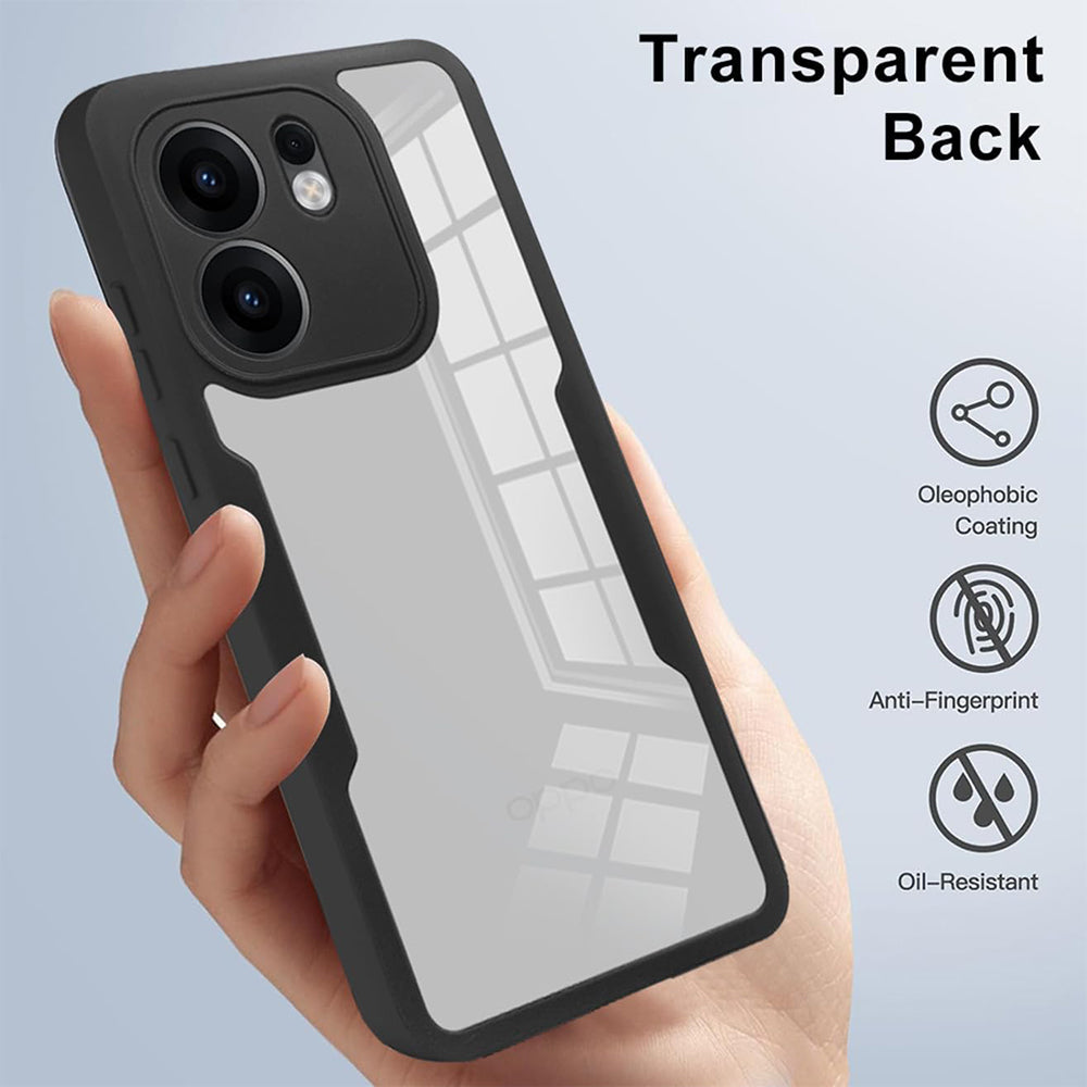 Case for Oppo Reno13 FS 5G / Reno13 F 4G / Reno13 F, Techsuit, ColorVerse 360, Blue