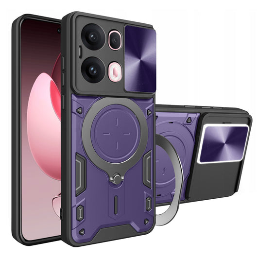 Hülle für Oppo Reno13 Pro, Techsuit, CamGuard Pro, Lila