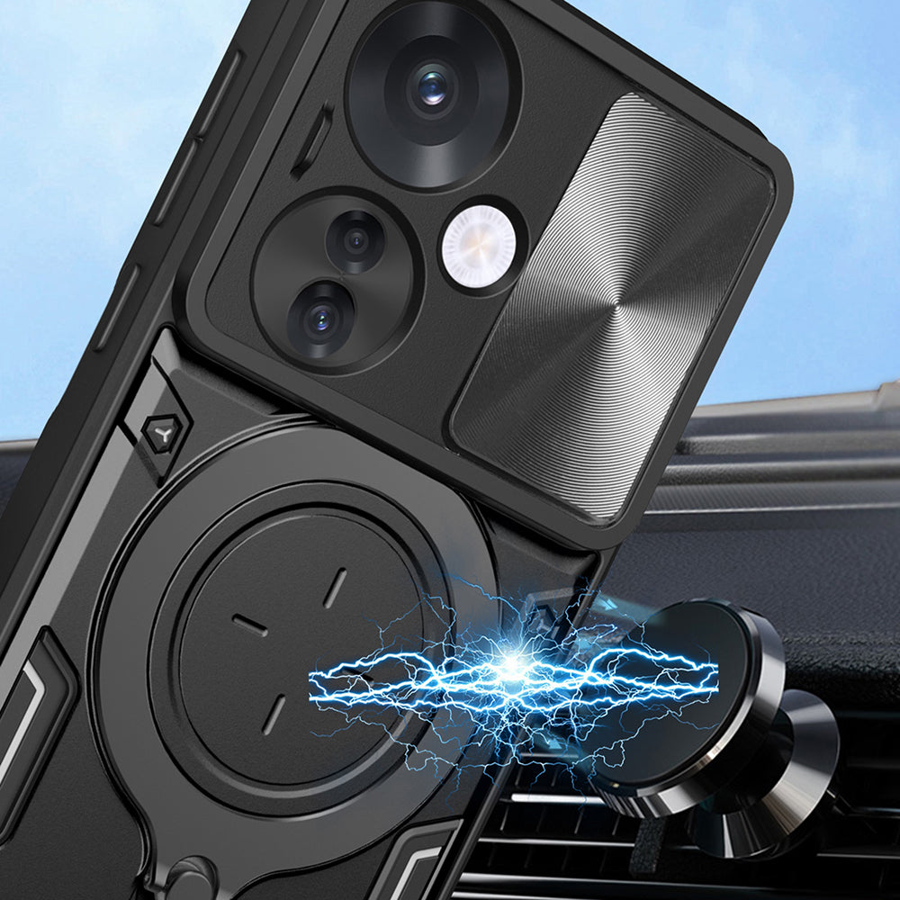Hülle für Oppo Reno13 Pro, Techsuit, CamGuard Pro, Roségold