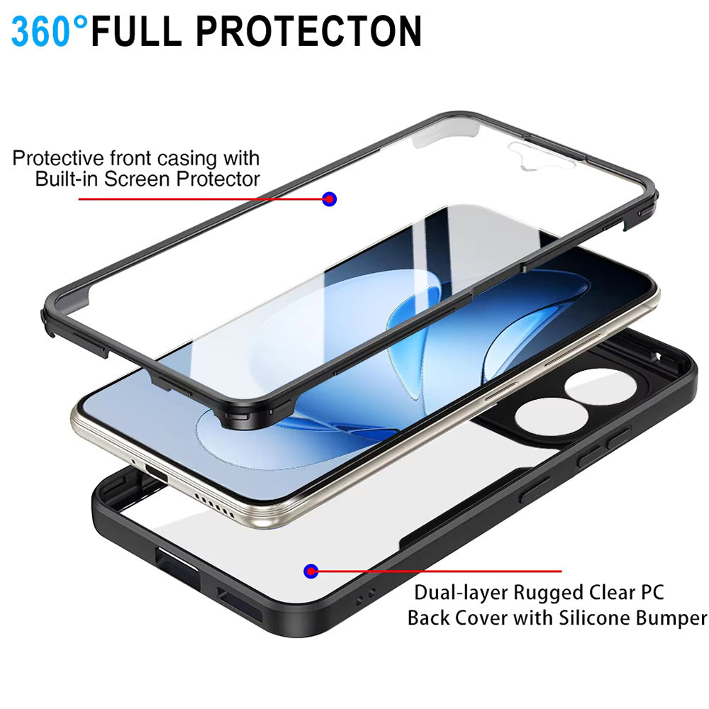 Hülle für Oppo Reno13 Pro, Techsuit, ColorVerse 360, Blau
