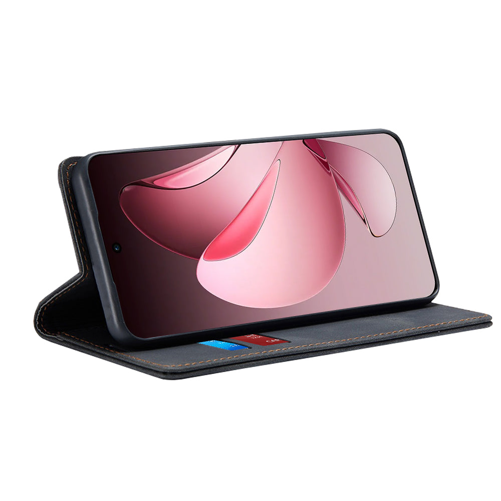 Hülle für Oppo Reno13 Pro, Techsuit, Confy, Schwarz