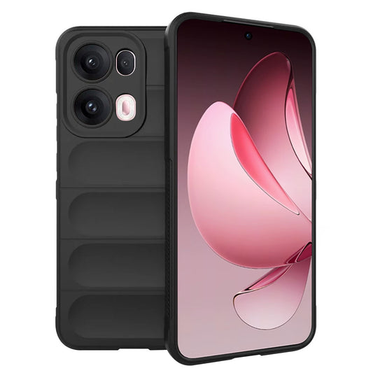 Hülle für Oppo Reno13 Pro, Techsuit, Magic Shield, Schwarz