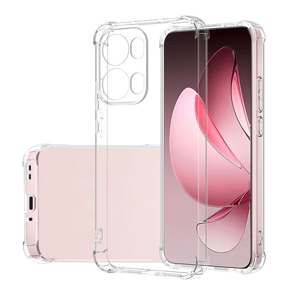 Case for Oppo Reno13 Pro, Techsuit, Shockproof Clear, Transparent
