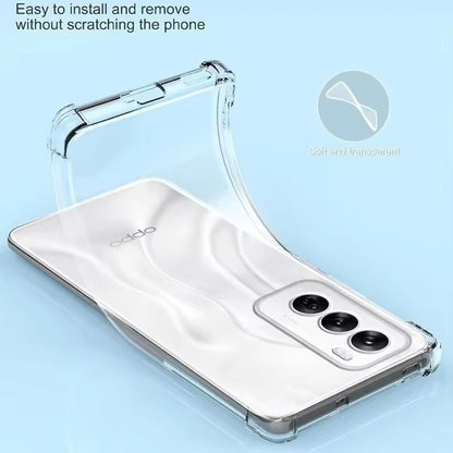 Case for Oppo Reno13 Pro, Techsuit, Shockproof Clear, Transparent