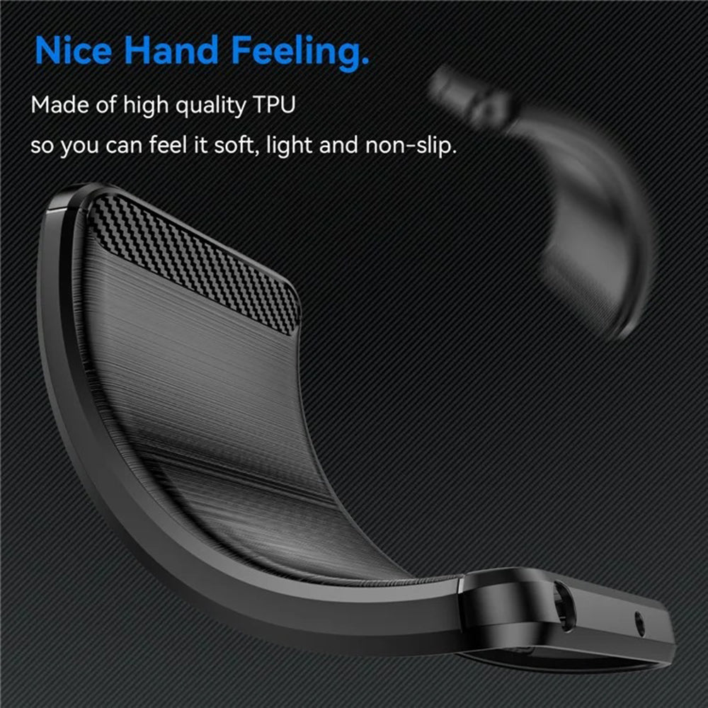 Case for Oppo Reno13, Techsuit, Carbon, Black