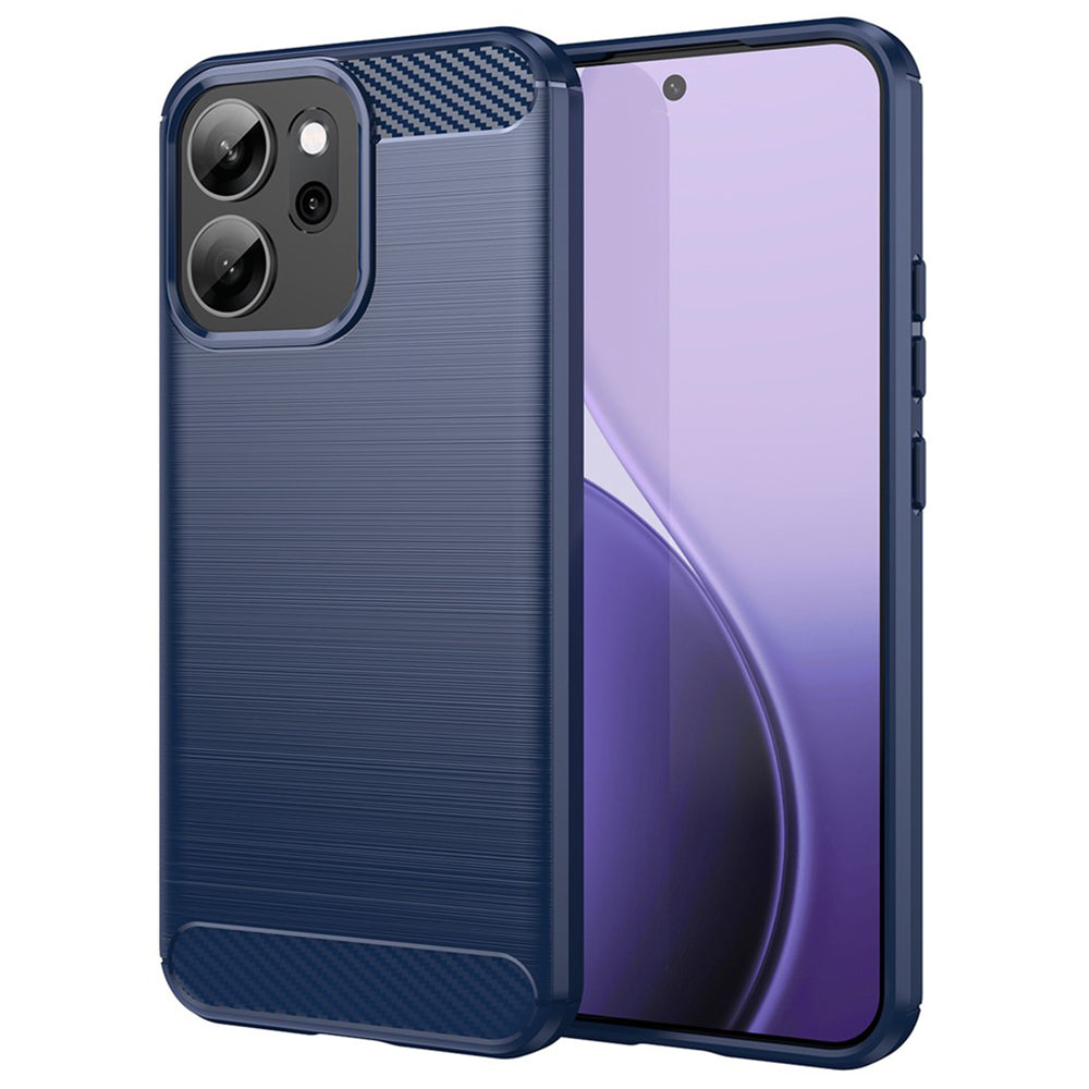 Hülle für Oppo Reno14 FS 5G / Reno14 F, Techsuit, Carbon, Blau