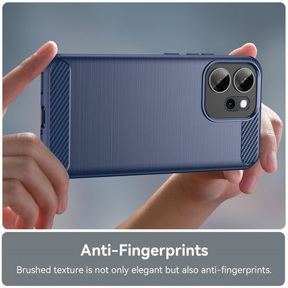 Hülle für Oppo Reno14 FS 5G / Reno14 F, Techsuit, Carbon, Blau