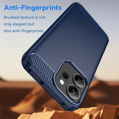 Hülle für Oppo Reno14 FS 5G / Reno14 F, Techsuit, Carbon, Blau