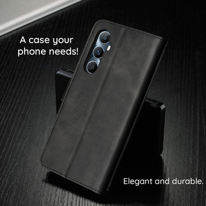 Hülle für Oppo Reno14, Techsuit, Diary Book, Schwarz