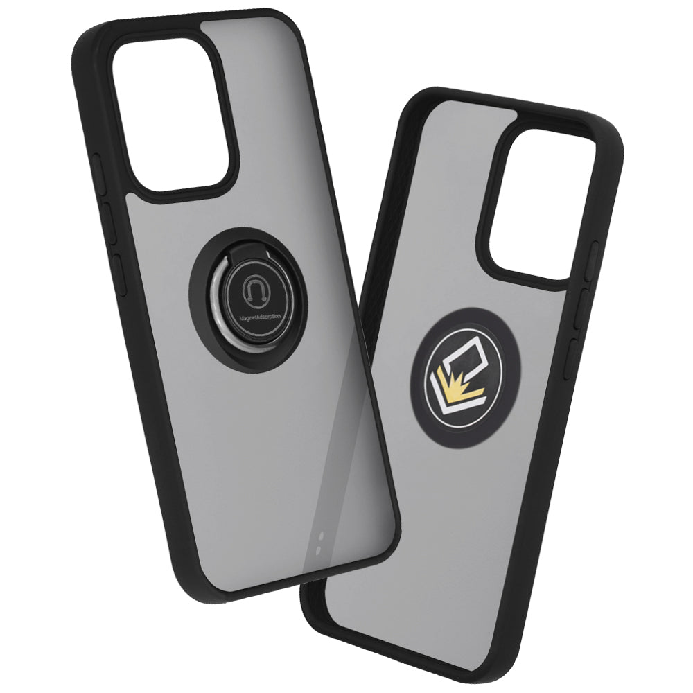 Hülle für Oppo Reno14, Techsuit, Glinth, Schwarz