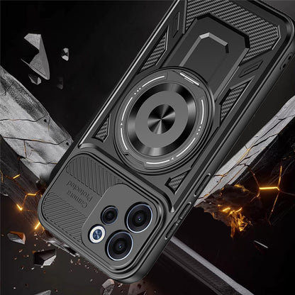 Hülle für Oppo Reno15 FS / Reno15 F, Techsuit, RuggedCam, Grau