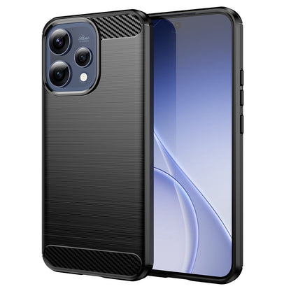 Hülle für Oppo Reno15, Techsuit, Carbon, Schwarz