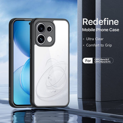 Hülle für Oppo Reno16 F / Reno16 FS, DUX DUCIS, Aimo, Schwarz