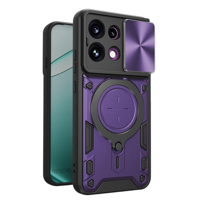 Case for Oppo Reno16 F / Reno16 FS, Techsuit, CamGuard Pro, Purple