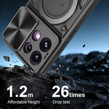 Case for Oppo Reno16 F / Reno16 FS, Techsuit, CamGuard Pro, Red