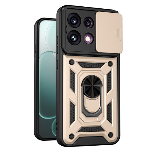 Hülle für Oppo Reno16 F / Reno16 FS, Techsuit, CamShield, Goldfarben