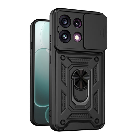 Hülle für Oppo Reno16 F / Reno16 FS, Techsuit, CamShield, Schwarz