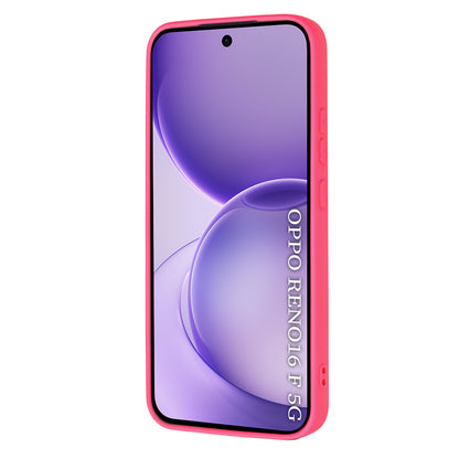 Hülle für Oppo Reno16 F / Reno16 FS, Techsuit, SoftFlex, Dunkelrosa