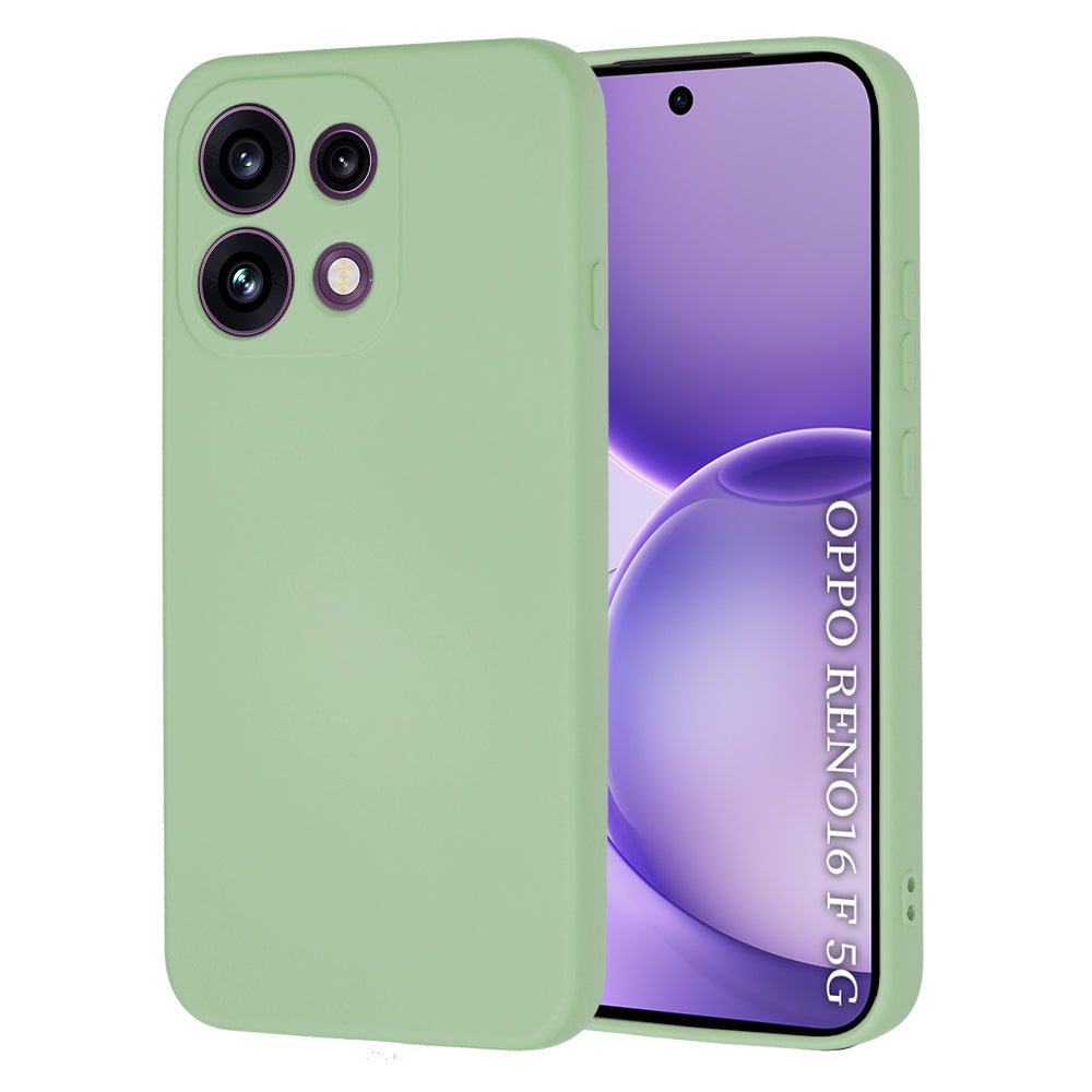 Hülle für Oppo Reno16 F / Reno16 FS, Techsuit, SoftFlex, Hellgrün