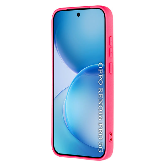 Hülle für Oppo Reno16 Pro, Techsuit, SoftFlex, Dunkelrosa