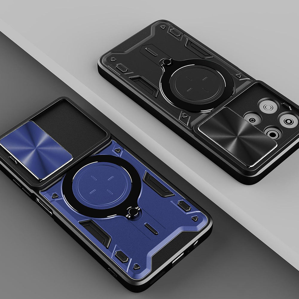 Case for Oppo Reno16 / Reno16 Pro, Techsuit, CamGuard Pro, Purple