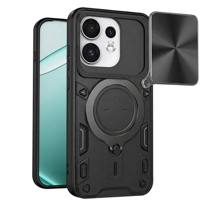 Hülle für Oppo Reno16 / Reno16 Pro, Techsuit, CamGuard Pro, Schwarz