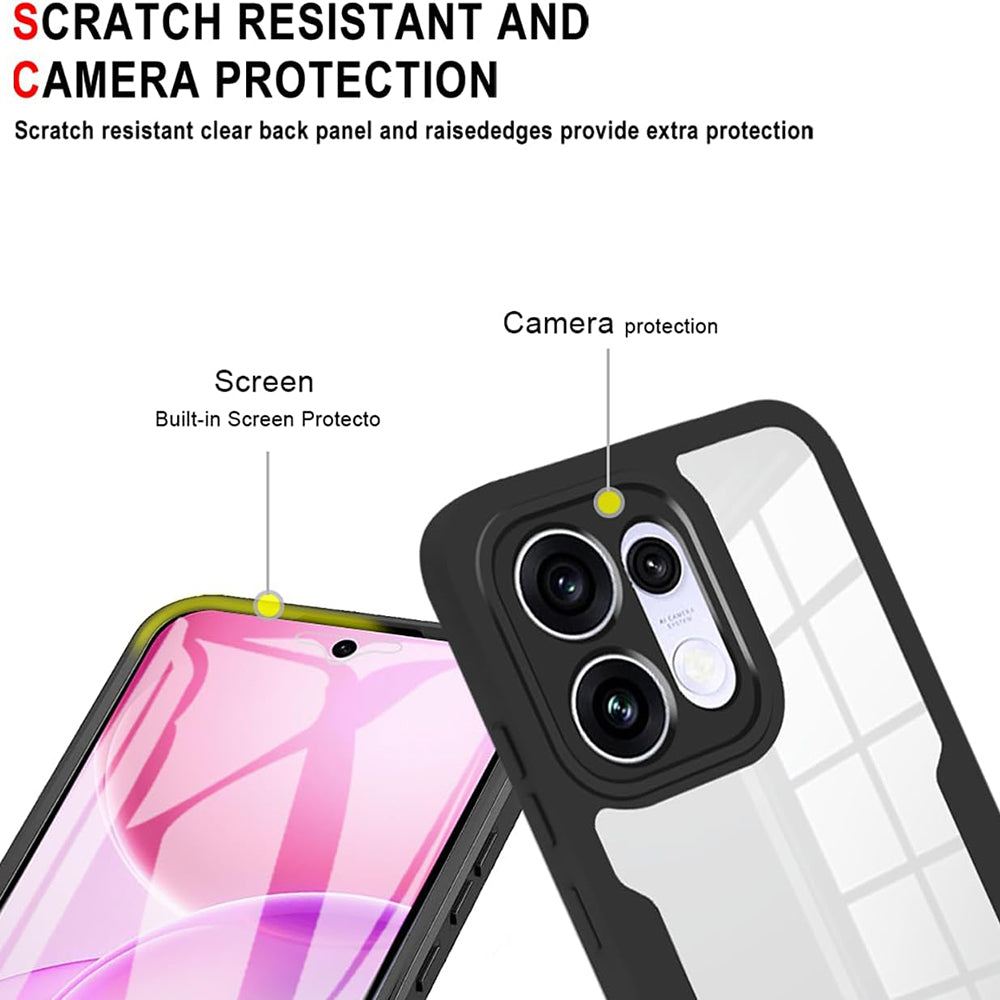 Hülle für Oppo Reno16 / Reno16 Pro, Techsuit, ColorVerse 360, Blau