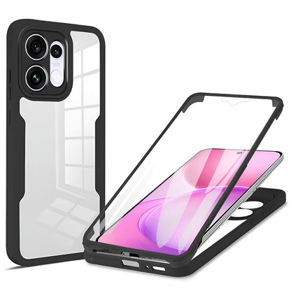 Case for Oppo Reno16 / Reno16 Pro, Techsuit, ColorVerse 360, Black