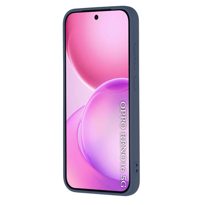 Hülle für Oppo Reno16, Techsuit, SoftFlex, Marineblau
