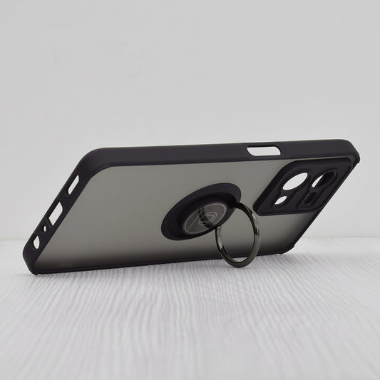 Hülle für Oppo Reno7, Techsuit, Glinth, Schwarz
