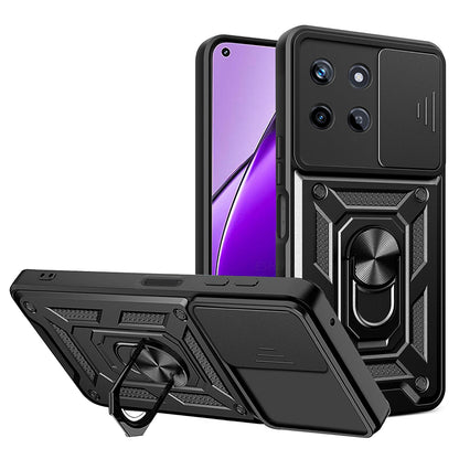 Hülle für Realme 11 4G, Techsuit, CamShield, Schwarz