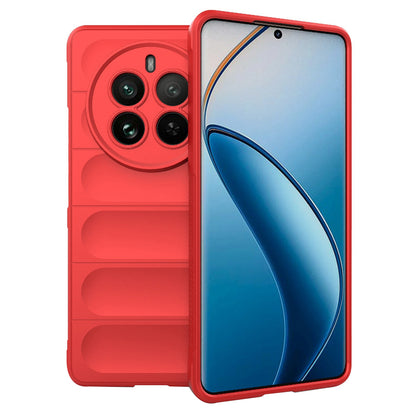 Hülle für Realme 12 Pro / 12 Pro+, Techsuit, Magic Shield, Rot