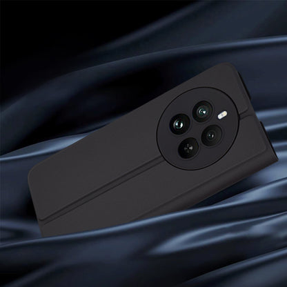 Hülle für Realme 12 Pro / 12 Pro+, Techsuit, Magskin Book, Schwarz