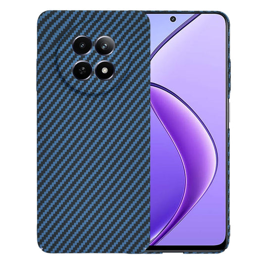 Hülle für Realme 12x / 12, Techsuit, Carbonite FiberShell, Türkis