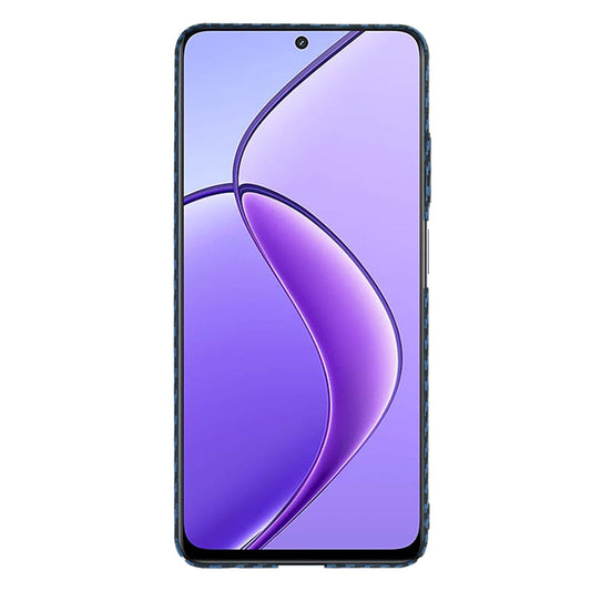 Hülle für Realme 12x / 12, Techsuit, Carbonite FiberShell, Türkis