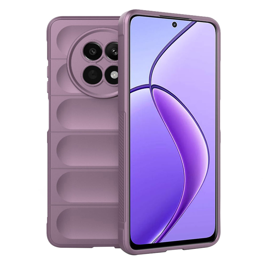 Hülle für Realme 12x / 12, Techsuit, Magic Shield, Lila