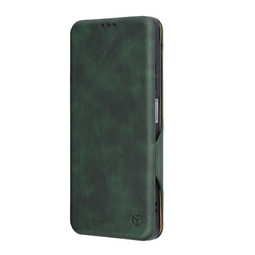 Case for Realme 12x / 12, Techsuit, Safe Wallet Plus, Green