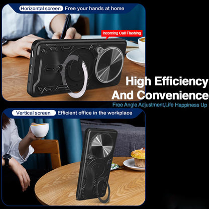 Hülle für Realme 14 Pro+, Techsuit, CamGuard Pro, Schwarz