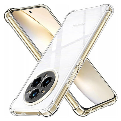 Hülle für Realme 14 Pro+, Techsuit, stoßfest klar, transparent