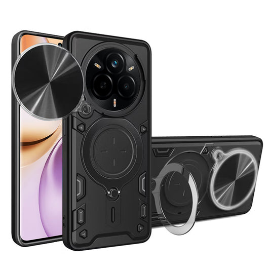 Hülle für Realme 14 Pro, Techsuit, CamGuard Pro, Schwarz