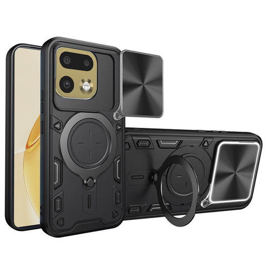 Hülle für Realme 16 Pro+, Techsuit, CamGuard Pro, Schwarz
