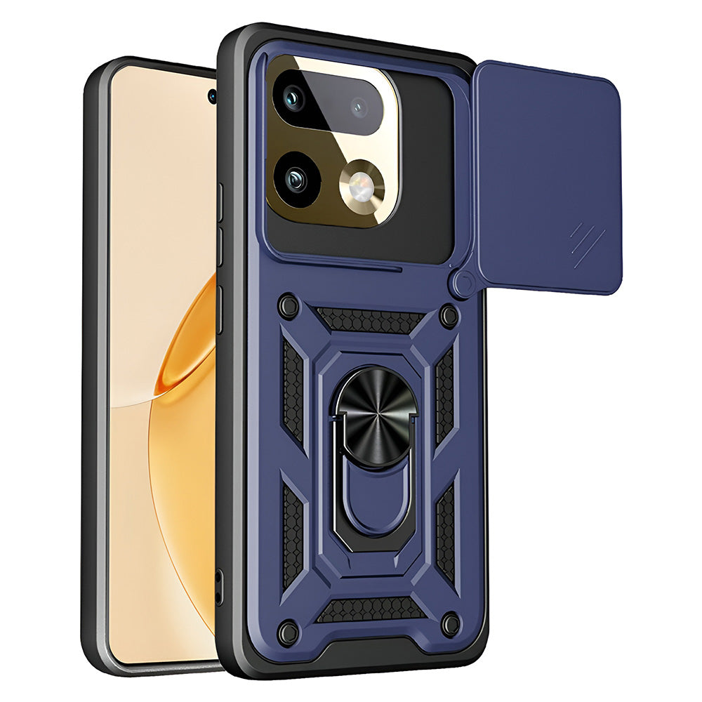 Hülle für Realme 16 Pro+, Techsuit, CamShield, Blau
