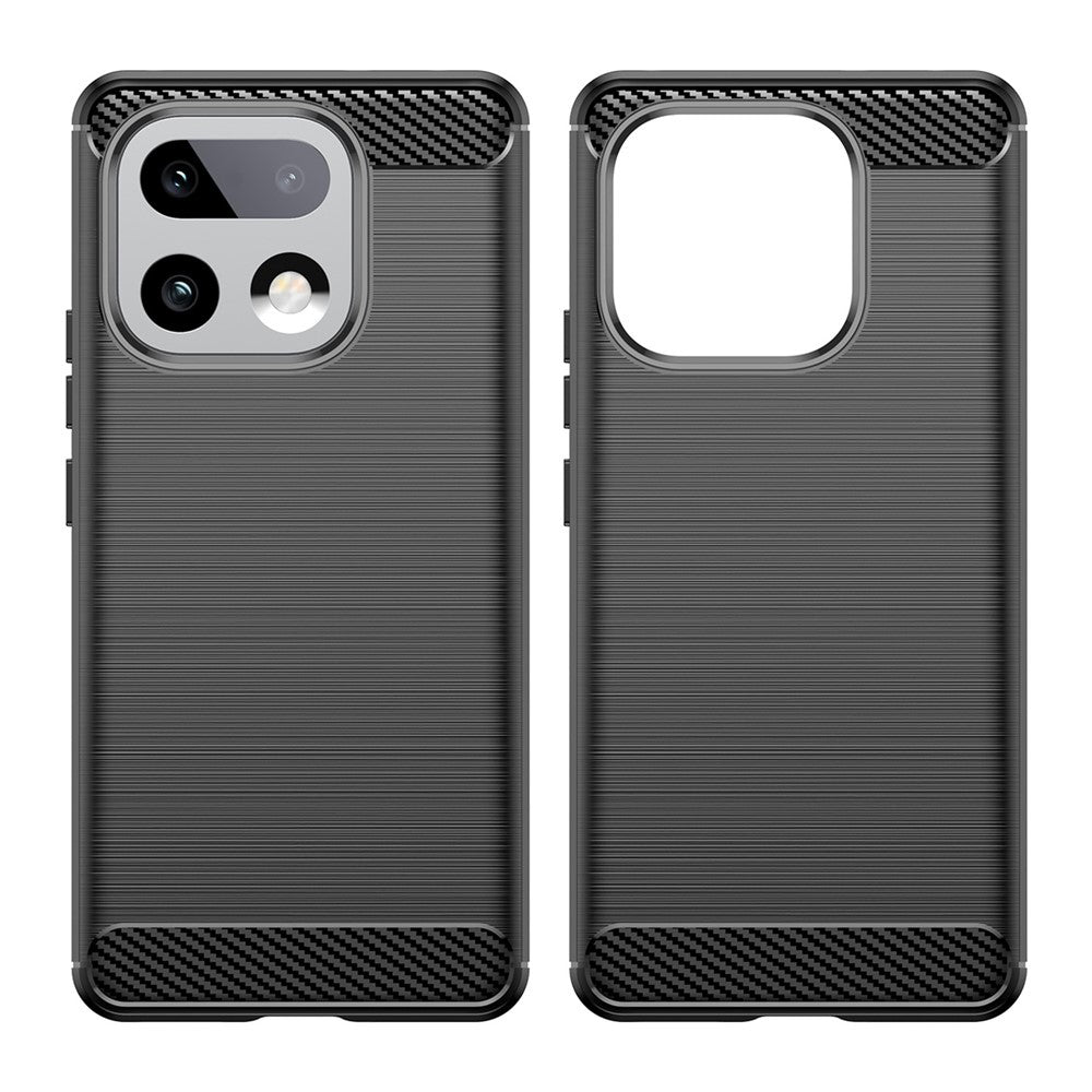 Hülle für Realme 16 Pro+, Techsuit, Carbon, Schwarz