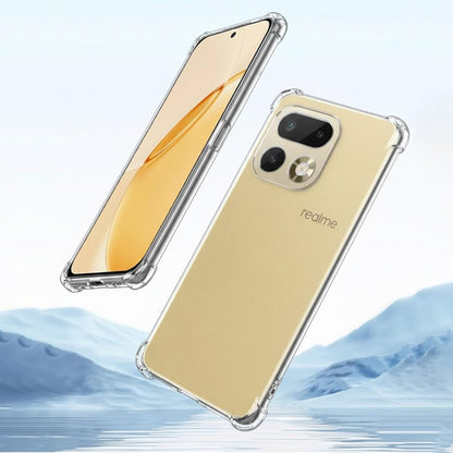 Hülle für Realme 16 Pro+, Techsuit, Shockproof Clear, Transparent