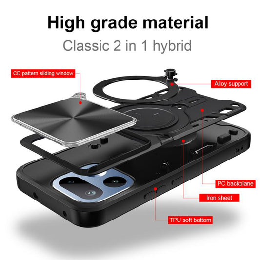 Hülle für Realme 16 Pro, Techsuit, CamGuard Pro, Blau
