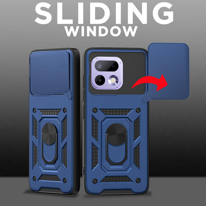 Hülle für Realme 16 Pro, Techsuit, CamShield, Blau