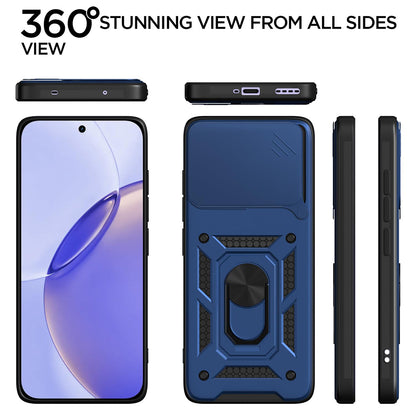 Hülle für Realme 16 Pro, Techsuit, CamShield, Blau