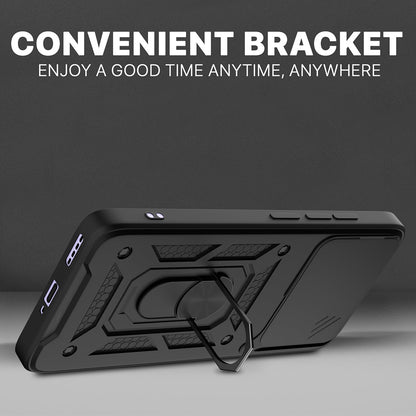 Hülle für Realme 16 Pro, Techsuit, CamShield, Schwarz